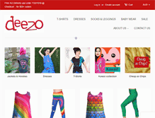 Tablet Screenshot of deezo.com.au